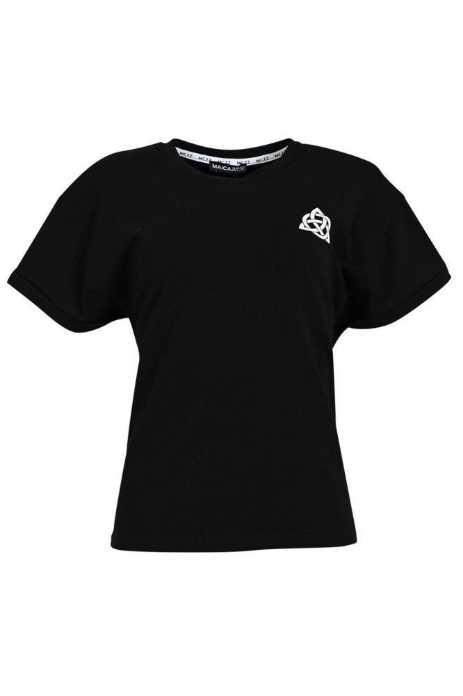NANORA T SHIRT SU25 75 027 BLACK OFF WHITE